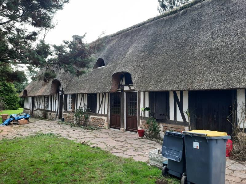 Fenêtre bois ESTILOU ATULAM 18 carreaux petits bois collés Normandie LEROY FERMETURES 