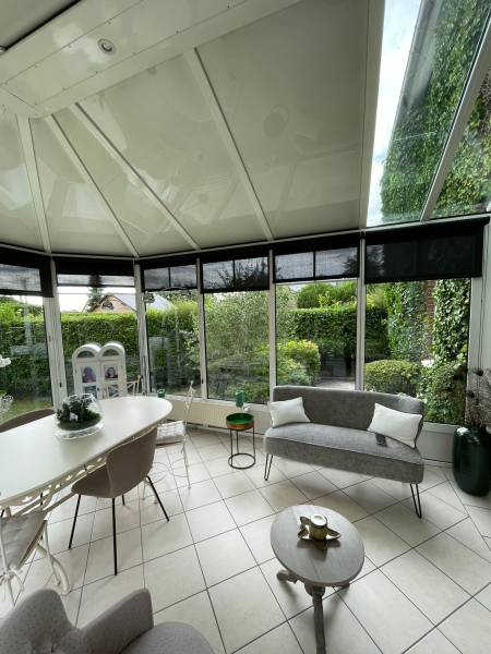 Store intérieur sur mesure avec chaînette à Crestot