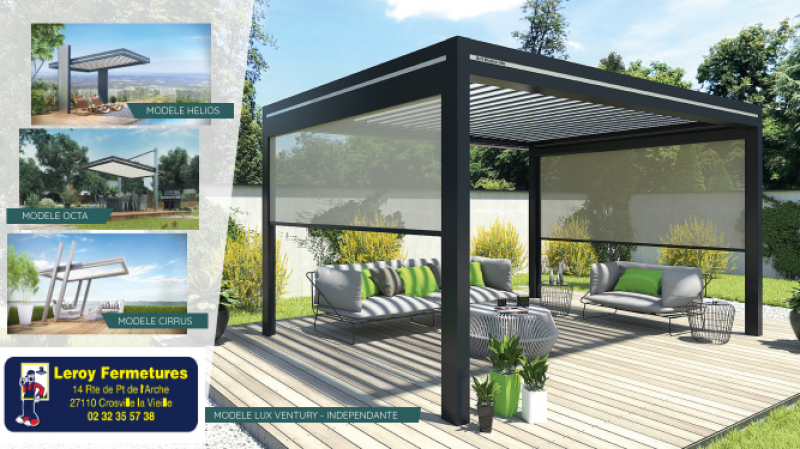 Profiter de votre extérieur tout au long de l'année avec nos différents modèle de pergola.