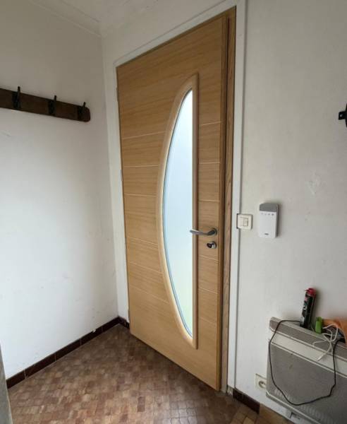 Porte mixte bois aluminium BELM GAIA chêne naturel Évreux