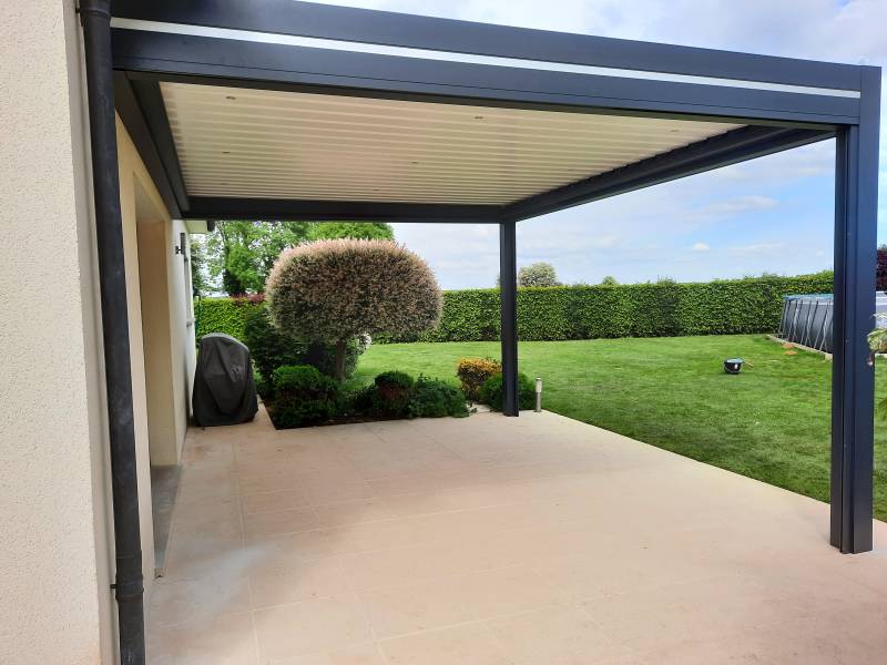 Faire poser une pergola bioclimatique sur ma terrasse à Evreux 27